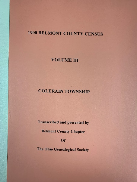 1900 Census Vol. III - Colerain Township